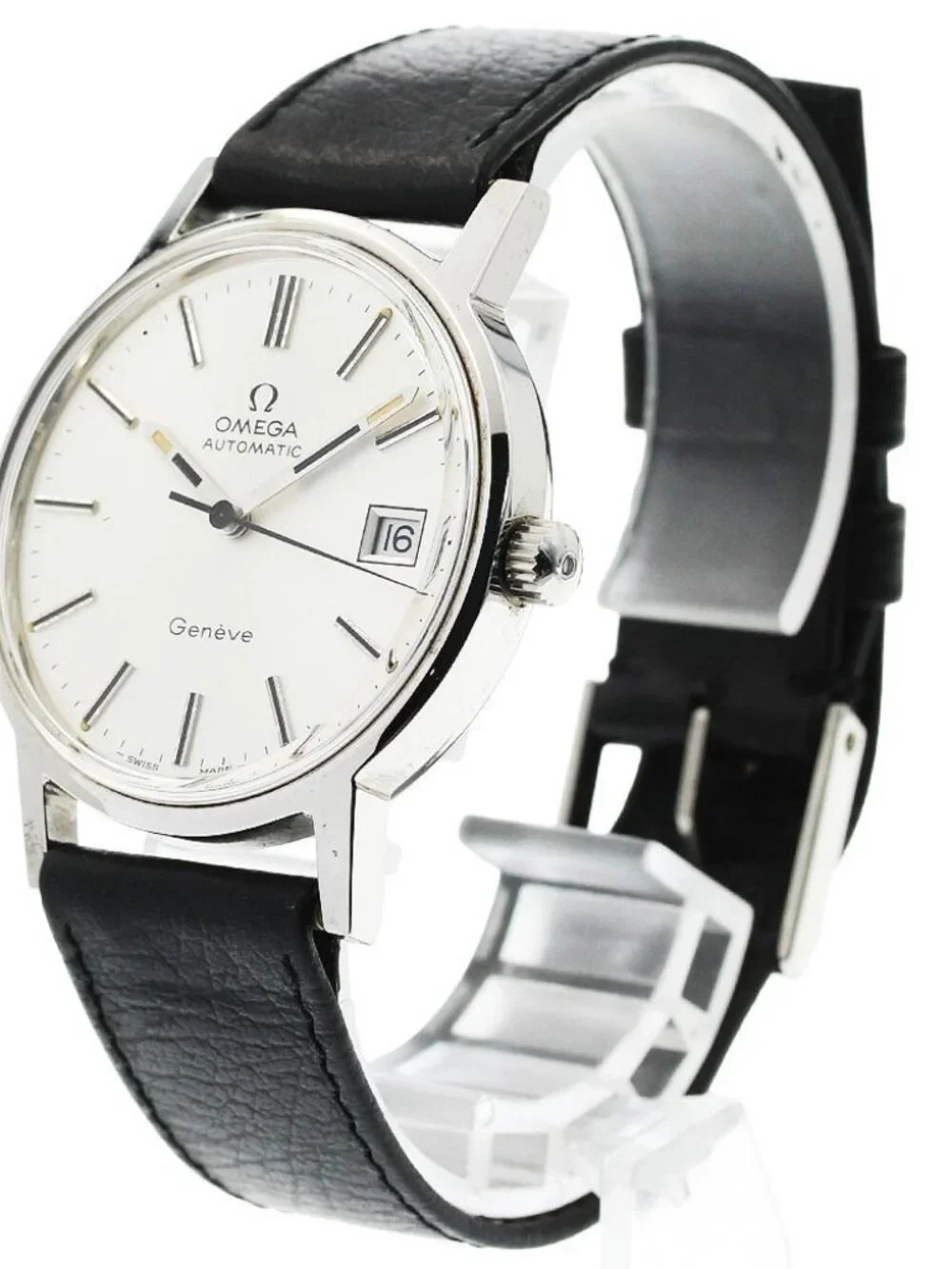 OMEGA Geneve 166.0163 Date cal.1012 Silver Dial Automatic Men's Watch_968078